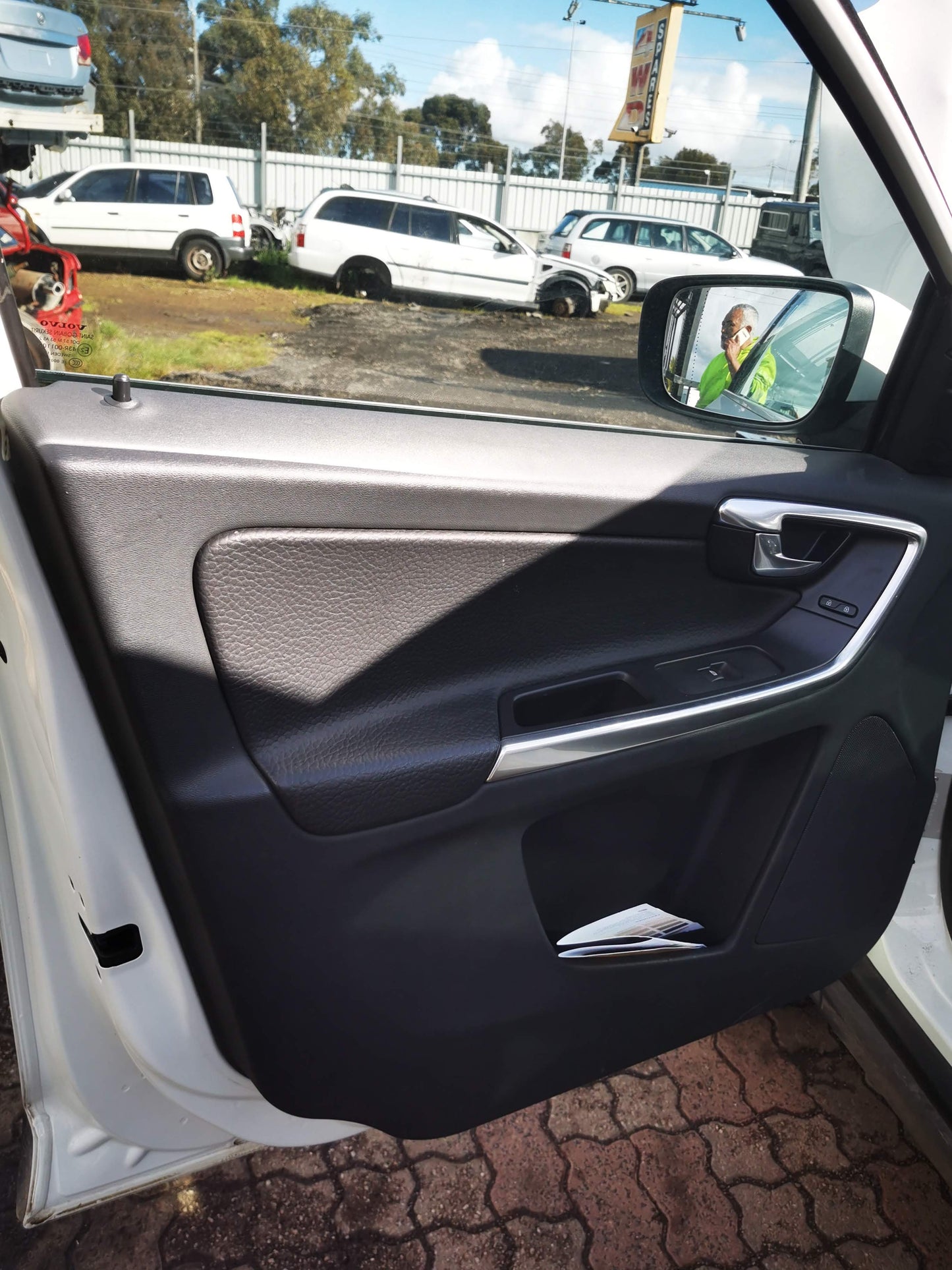 2012 VOLVO XC60 DZ, NON BLIND SPOT INFO SYSTEM TYPE, NON CAMERA TYPE, 02/09-09/13 31371127 LEFT DOOR MIRROR