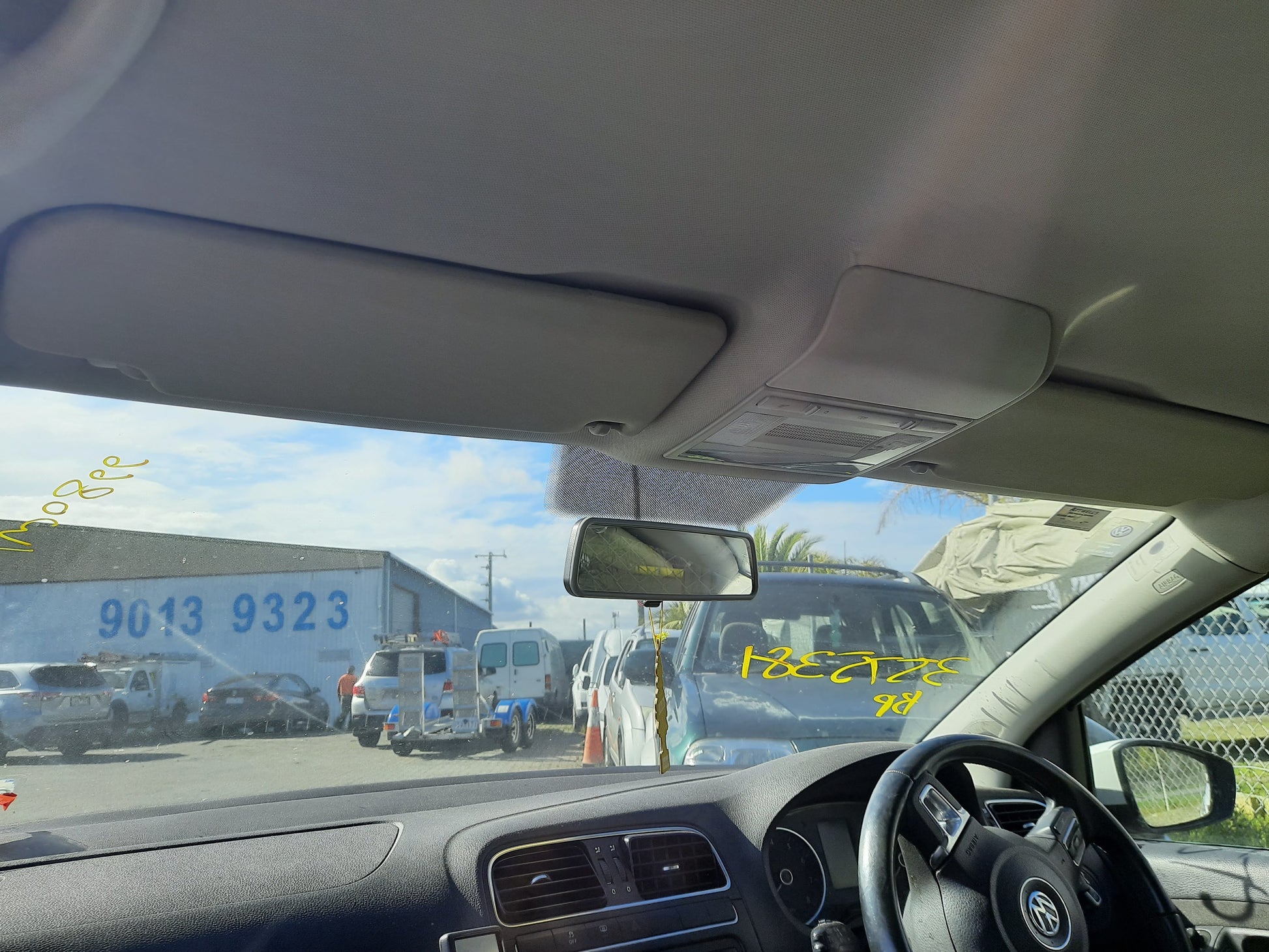 2013 VOLKSWAGEN POLO 6R, 5DR HATCH, 05/10-09/17 (AUS ONLY) 6R4833056J RIGHT REAR DOOR SLIDING