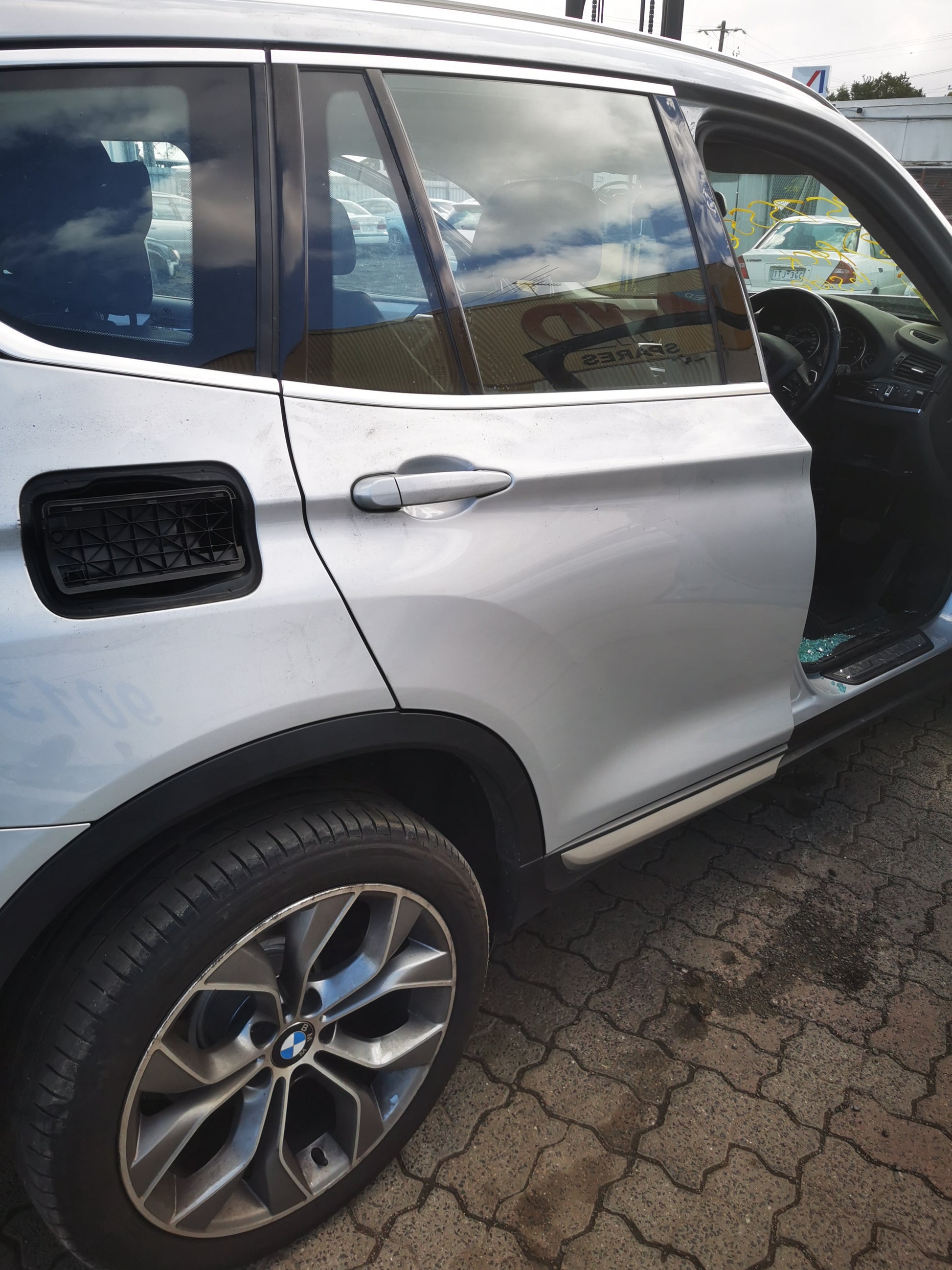 2014 BMW X3 F25, X-LINE TYPE, 04/14-07/17 51127338784 REAR BUMPER