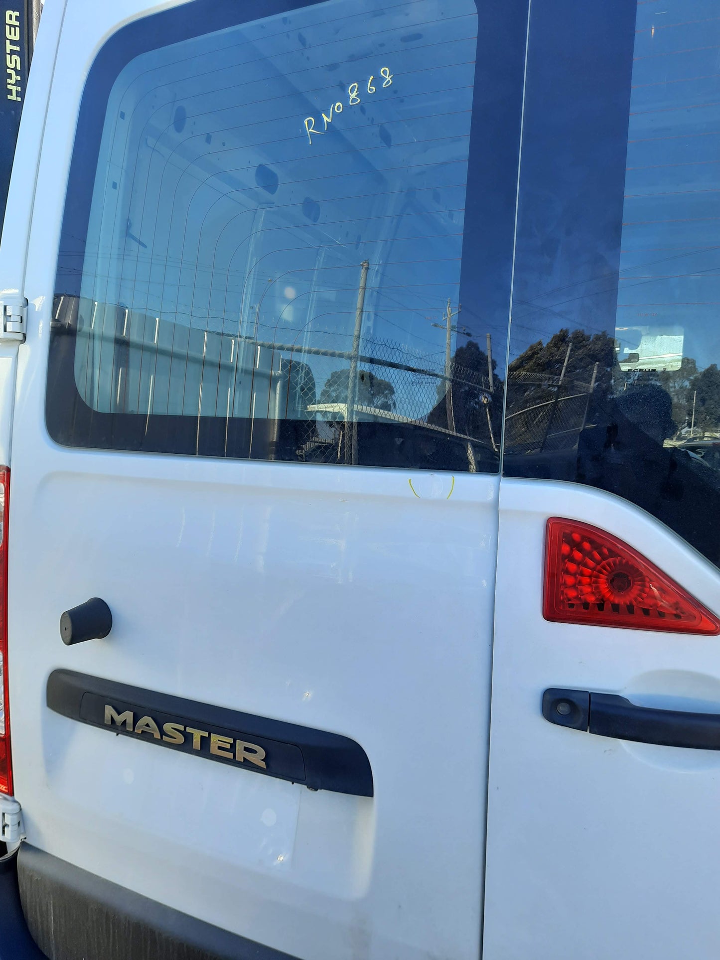 2020 RENAULT MASTER X62, 09/11-  SPARE WHEEL WINCH