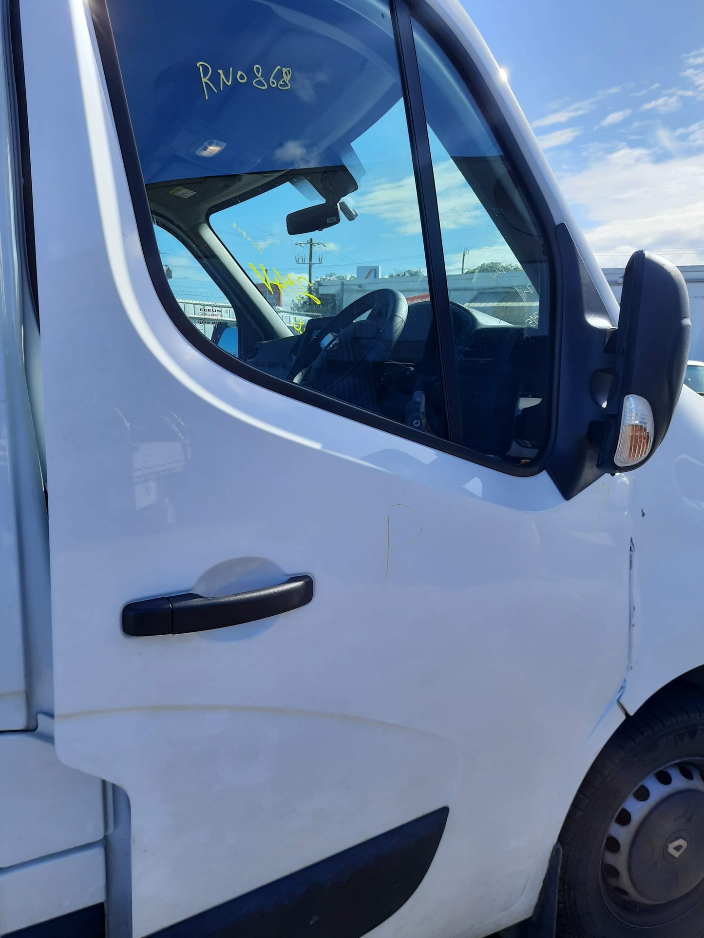 2020 RENAULT MASTER X62, 09/11-  SPARE WHEEL WINCH