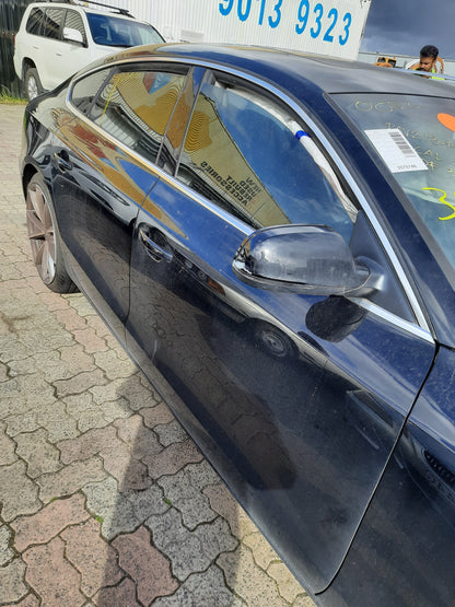 2010 AUDI A5/S5 8T, A5, HATCH, MANUAL FOLD, NON HEATED, W/ LANE CHANGE ASSIST TYPE (6XC/7Y1), 10/09-11/16 8T8857409J LEFT DOOR MIRROR