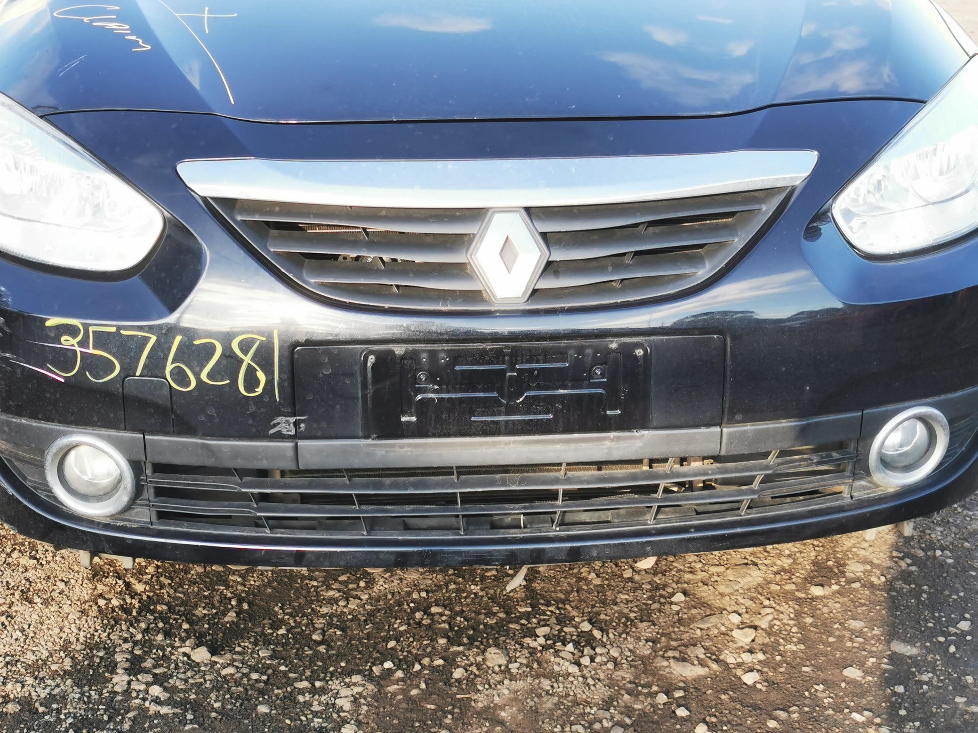 2011 RENAULT FLUENCE REINFORCEMENT, X38, 09/10-01/16 620366285R F BAR REINFORC BRACK