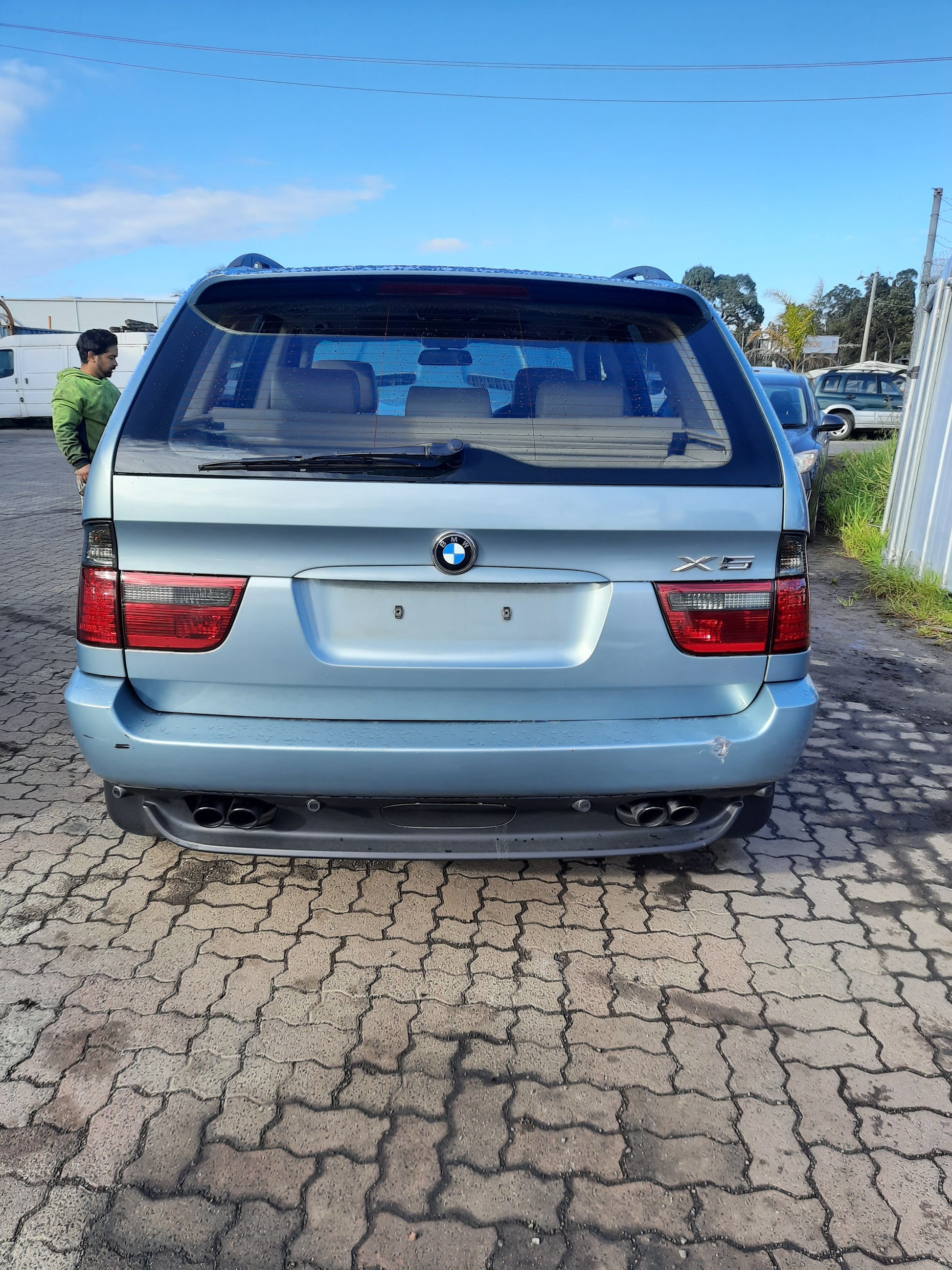 2001 BMW X5 SIDE CURTAIN-FRONT, E53, 11/00-12/06  LEFT AIRBAG