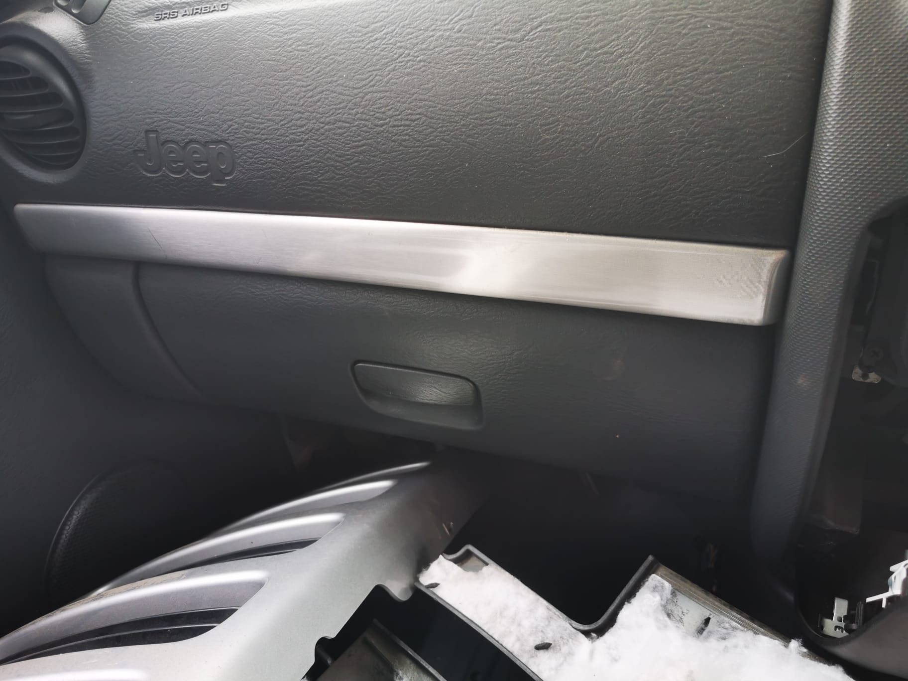 2003 JEEP CHEROKEE KJ, PAINTED, 09/01-11/07 5066328AD REAR BUMPER