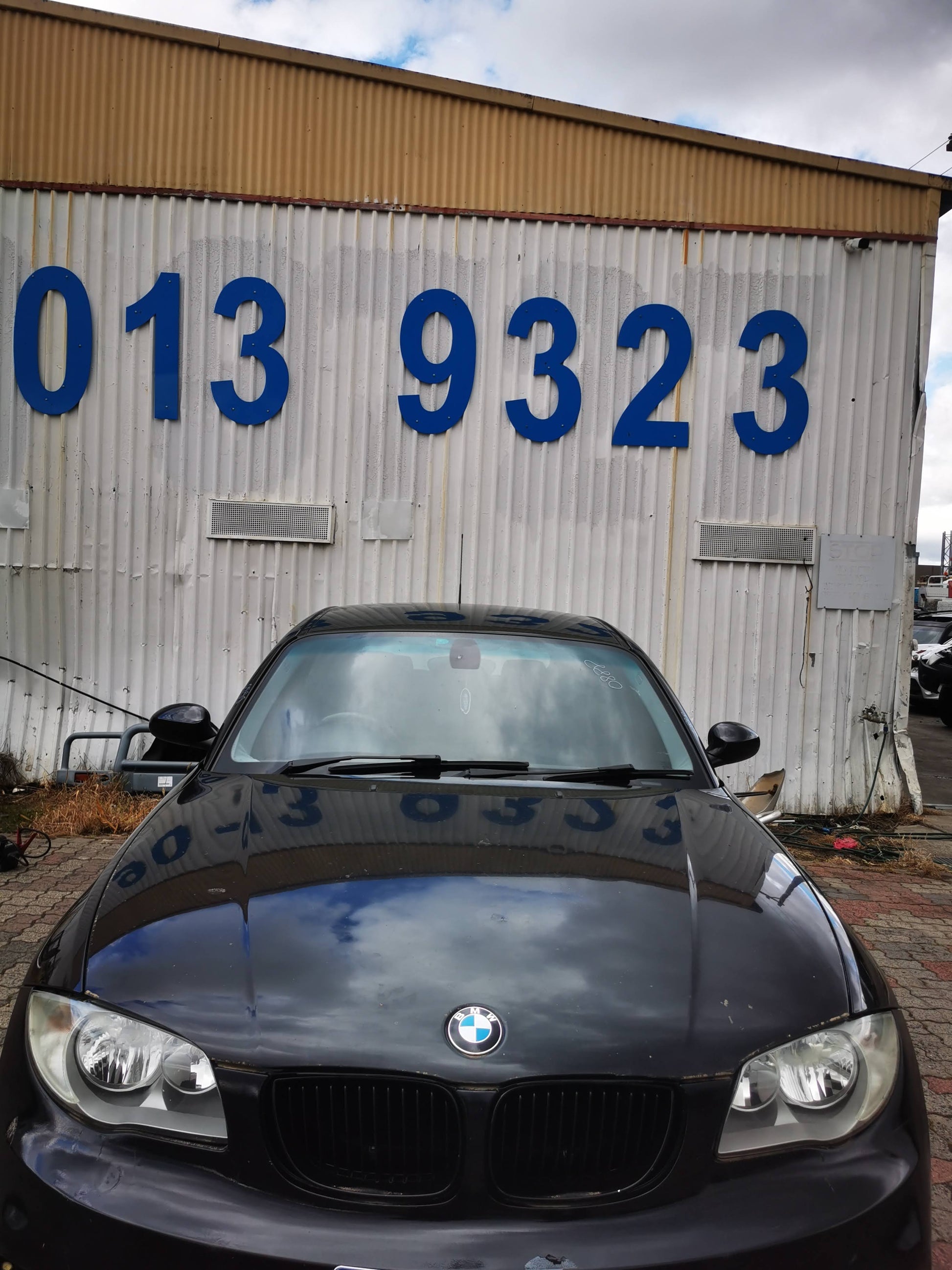 2004 BMW 1 SERIES E87, HATCH, STANDARD TYPE, 10/04-04/05 31316768915 LEFT FRONT STRUT