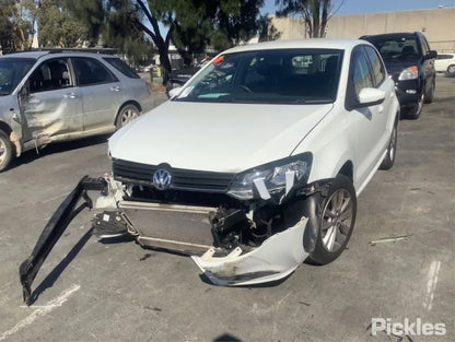 2016 VOLKSWAGEN POLO 6R, COMFORTLINE/TRENDLINE/BEATS, NON PARK SENSOR TYPE, 05/14-09/17  REAR BUMPER