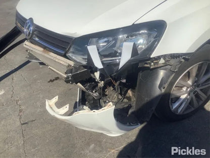 2016 VOLKSWAGEN POLO 6R, COMFORTLINE/TRENDLINE/BEATS, NON PARK SENSOR TYPE, 05/14-09/17  REAR BUMPER