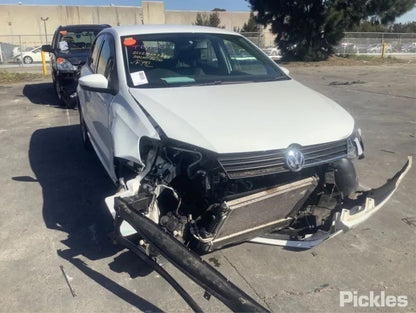 2016 VOLKSWAGEN POLO 6R, COMFORTLINE/TRENDLINE/BEATS, NON PARK SENSOR TYPE, 05/14-09/17  REAR BUMPER