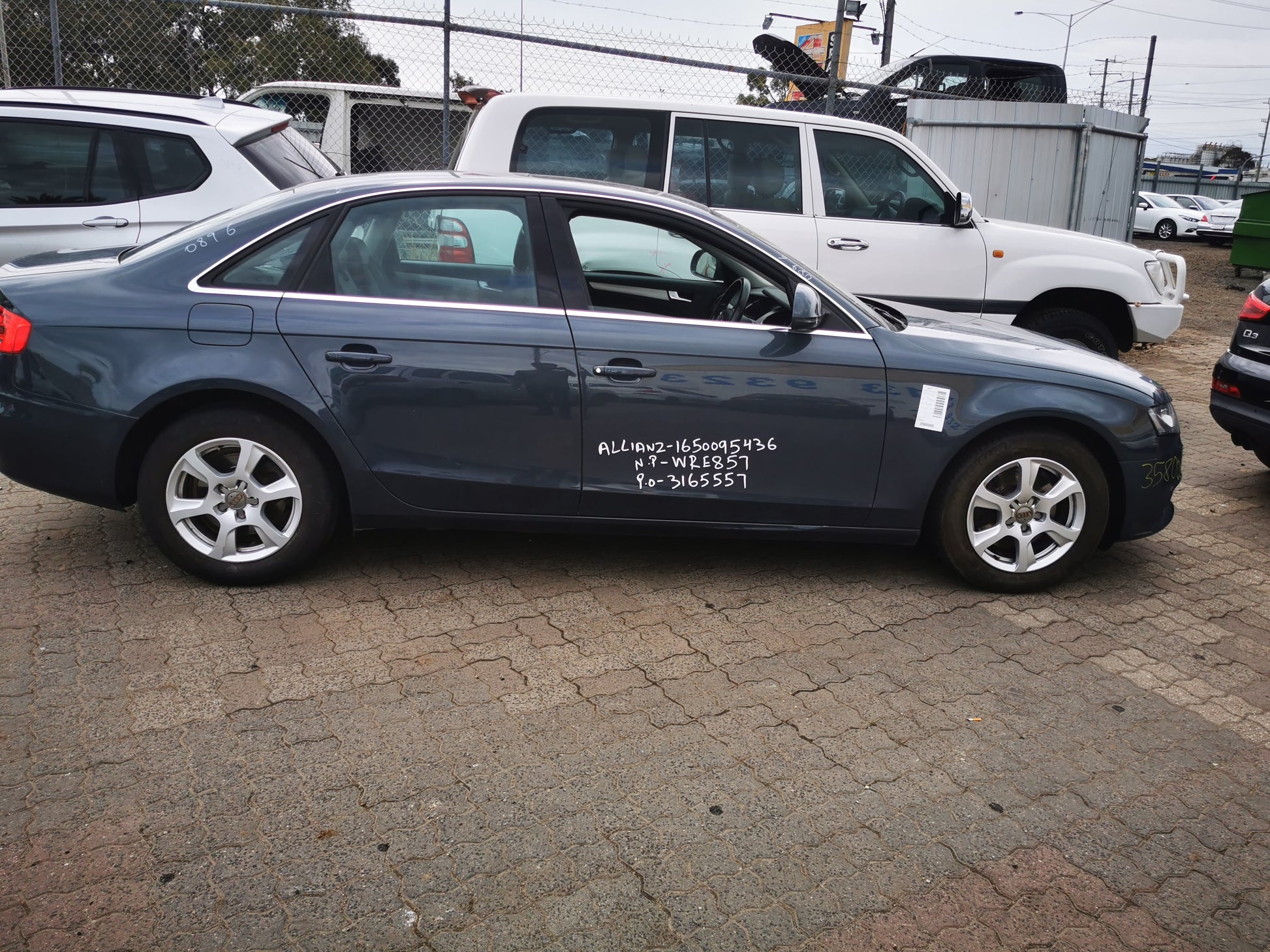 2008 AUDI A4 BOOTLID LAMP (RH SIDE), B8 8K (A4/S4), STANDARD TYPE, 02/08-06/12 8K5945094D REAR GARNISH