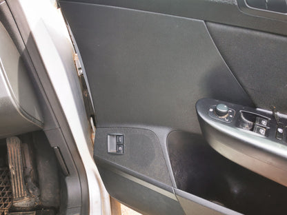 2008 VOLKSWAGEN PASSAT RH FRONT (MASTER SWITCH), 3C/MK6 B6-B7, SEDAN/WAGON, W/O CHROME ON SWITCHES TYPE, 03/06-05/15 1K4959857B PWR DR WIND SWITCH