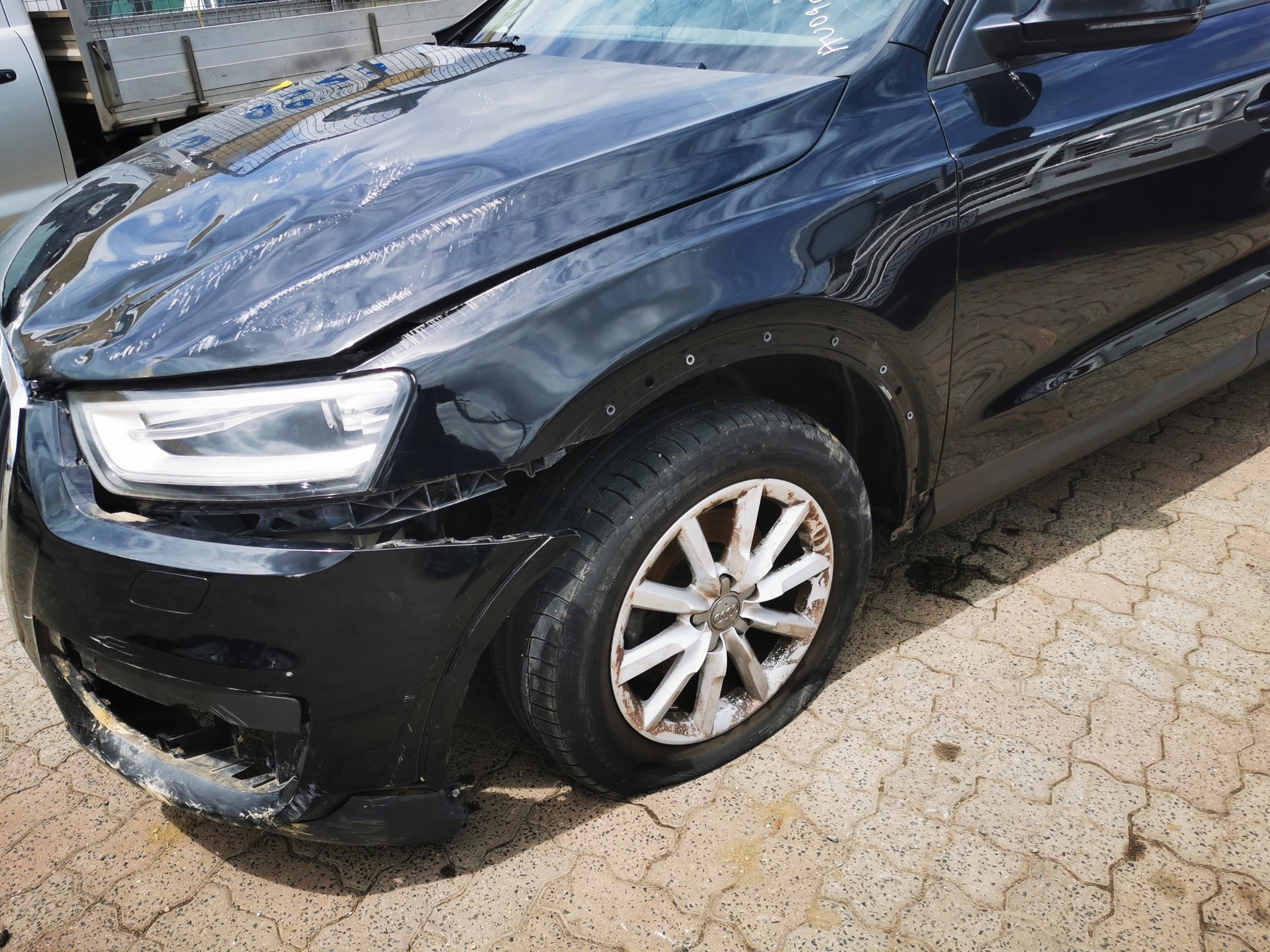 2012 AUDI Q3 8U, RH SIDE, 03/12-12/18 8U0857552C SUNVISOR