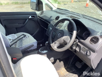 2012 VOLKSWAGEN CADDY 2K, DIESEL, AUTO T/M, 08/10-06/15 1K0905849B IGNITION W KEY