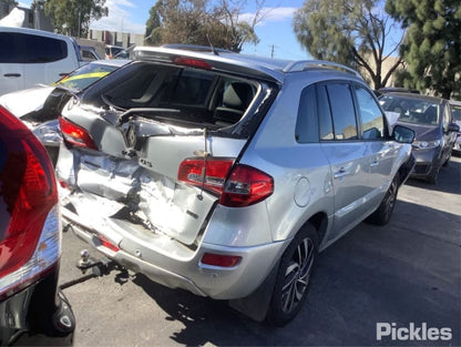 2015 RENAULT KALEOS H45, POWER FOLD, SATIN SILVER TYPE, W/ HEATED, NON BLIND SPOT TYPE, 09/13-04/16 963011642R RIGHT DOOR MIRROR