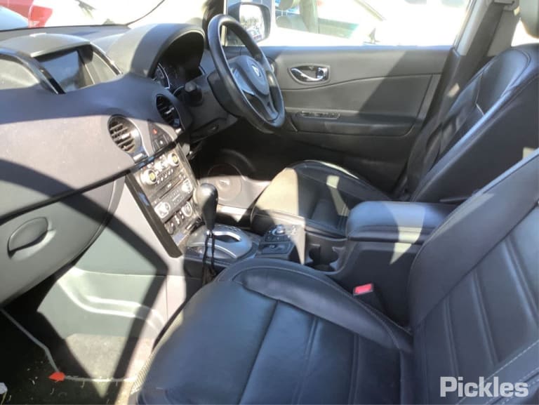 2015 RENAULT KALEOS H45, POWER FOLD, SATIN SILVER TYPE, W/ HEATED, NON BLIND SPOT TYPE, 09/13-04/16 963011642R RIGHT DOOR MIRROR