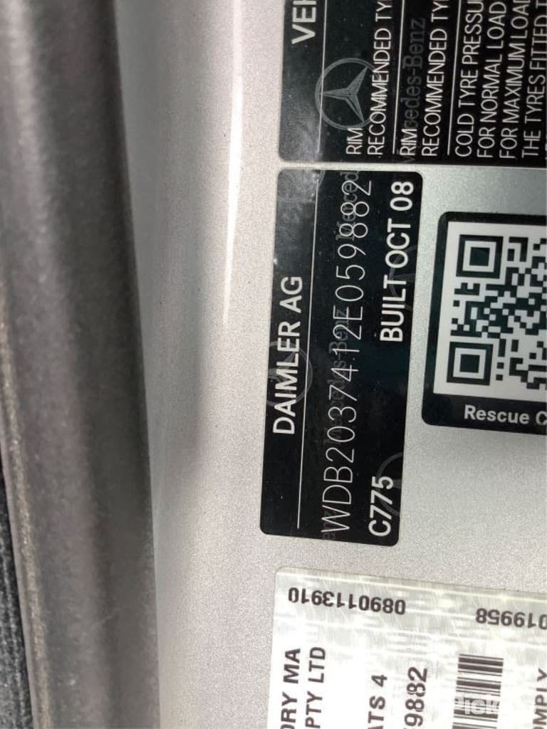 2009 MERCEDES CLC CLASS PETROL, 1.8, CL203, CLC200K, 271.957 CODE, 08/08-03/11 A2710107046 ENGINE