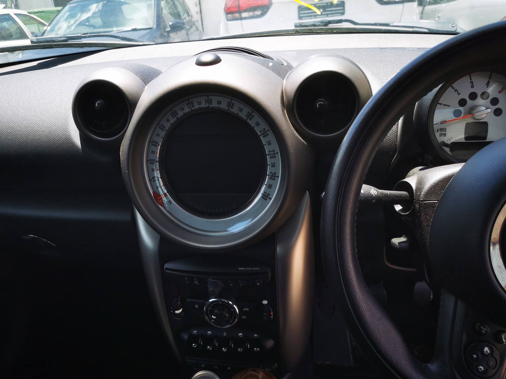 2012 MINI COOPER R60 COUNTRYMAN, HALOGEN, WHITE TURN INDICATOR TYPE, 01/11-09/16 63129801031 LEFT HEADLAMP