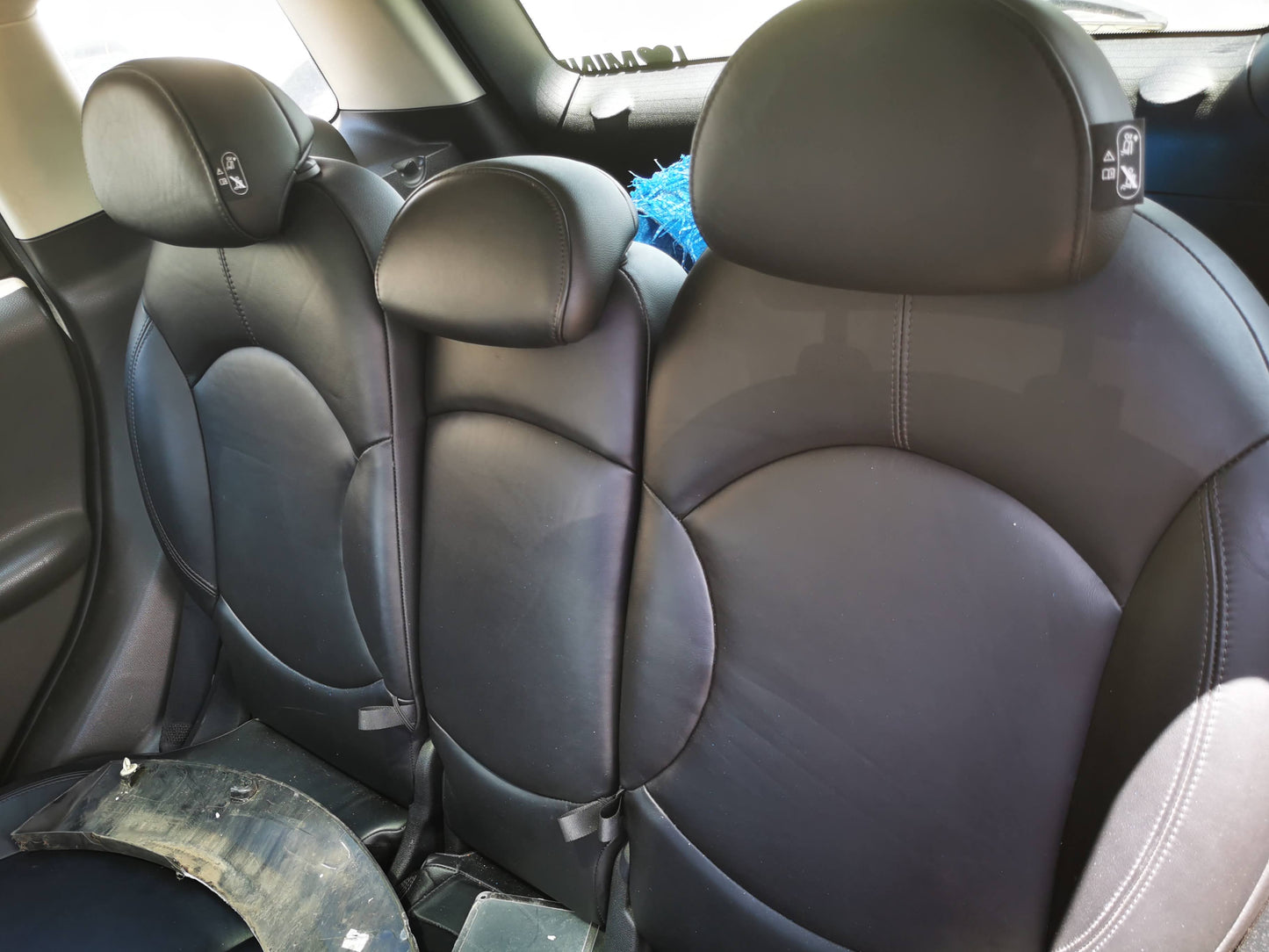 2012 MINI COOPER LEFT FRONT DOOR LOCK, R60, 01/11-09/16 51217202145 DOOR BOOT GATE LOCK