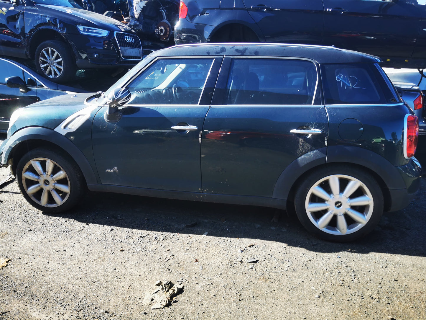 2012 MINI COOPER LEFT FRONT DOOR LOCK, R60, 01/11-09/16 51217202145 DOOR BOOT GATE LOCK