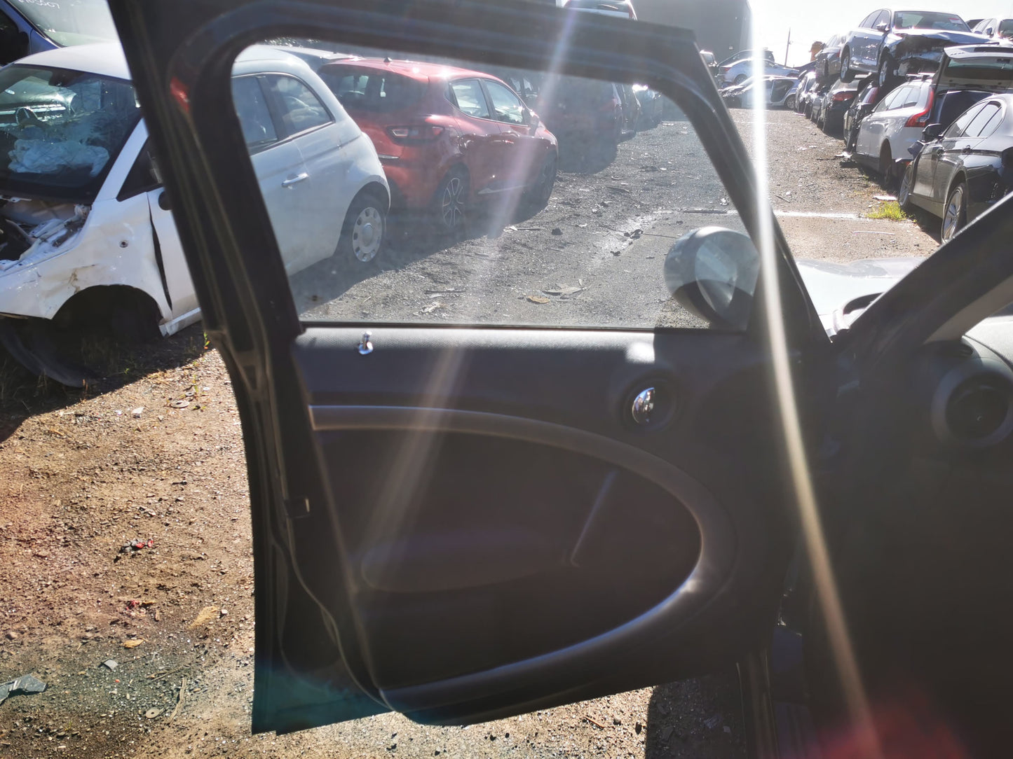 2012 MINI COOPER R60 COUNTRYMAN, HALOGEN, WHITE TURN INDICATOR TYPE, 01/11-09/16 63129801031 LEFT HEADLAMP