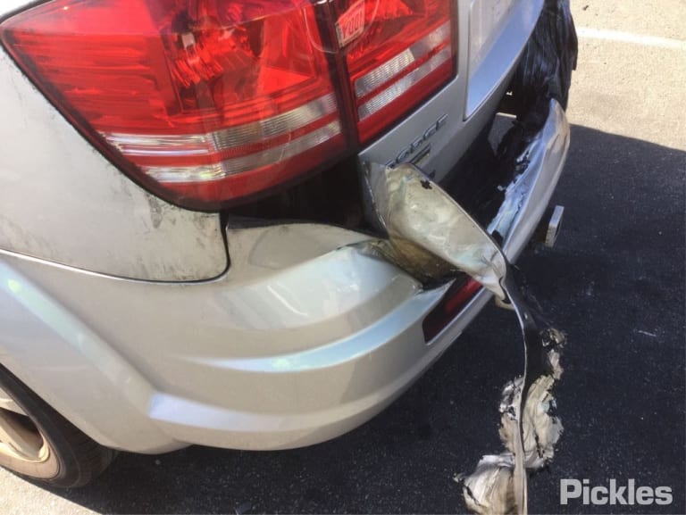 2010 DODGE JOURNEY JC, CHROME INSERT, 09/08-12/16 5067787AC LEFT HEADLAMP