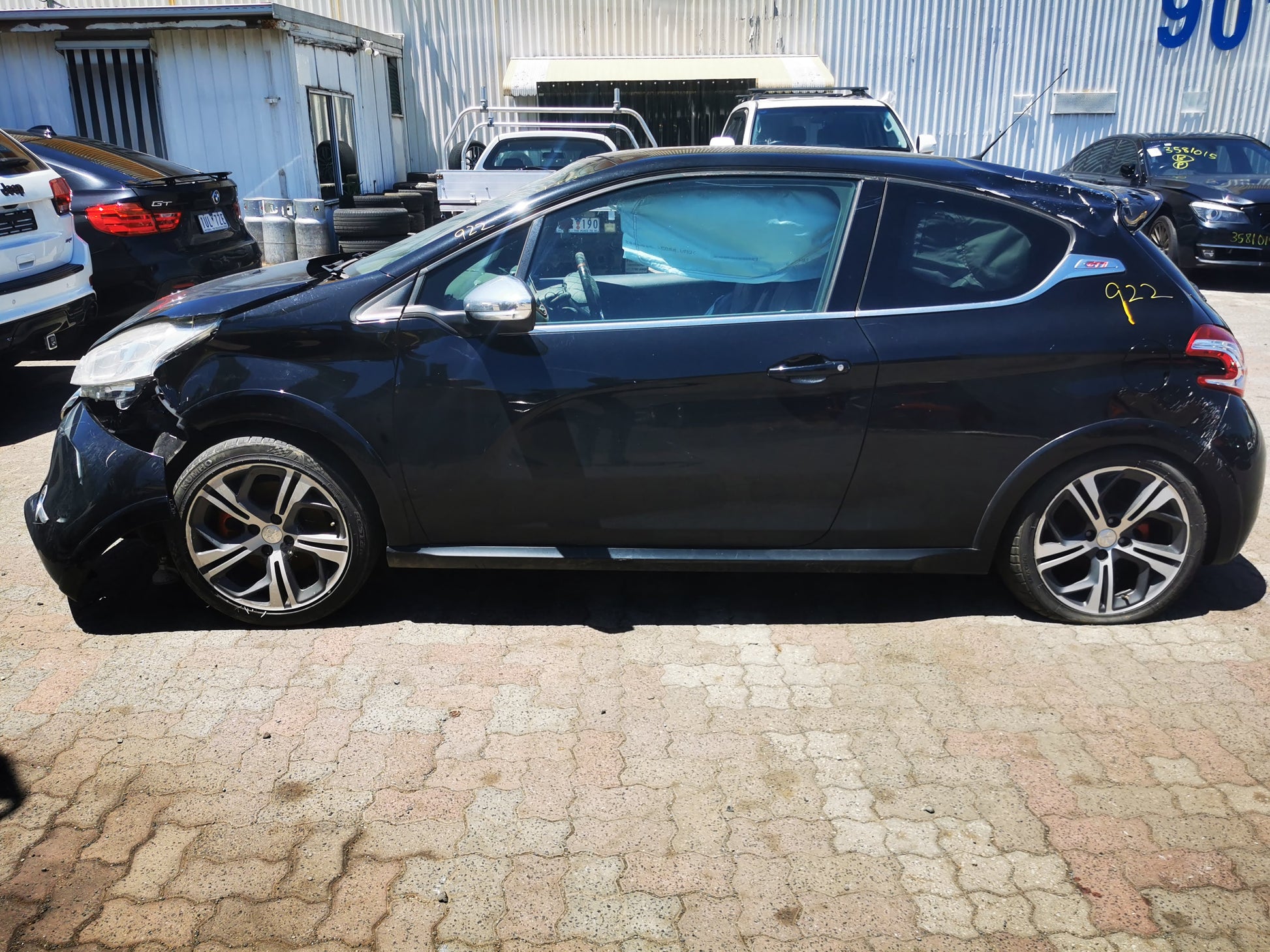 Wrecking 2013 PEUGEOT 208 for Used Parts PG0922