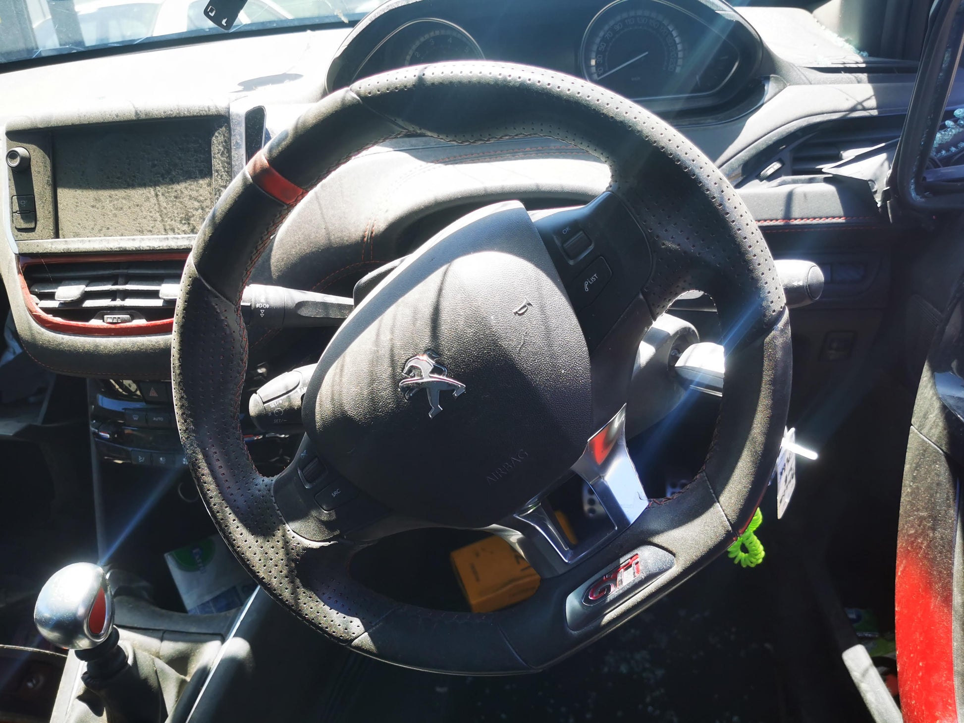 2013 PEUGEOT 208 RIGHT FRONT DOOR LOCK, A9, 10/12-12/18 9688079880 DOOR BOOT GATE LOCK