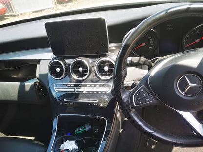 2015 MERCEDES C CLASS W205/S205/A205/C205, FRONT, CLIMATE CONTROL TYPE, 06/14-07/23 A2059058105 HEATER AC CONTROLS