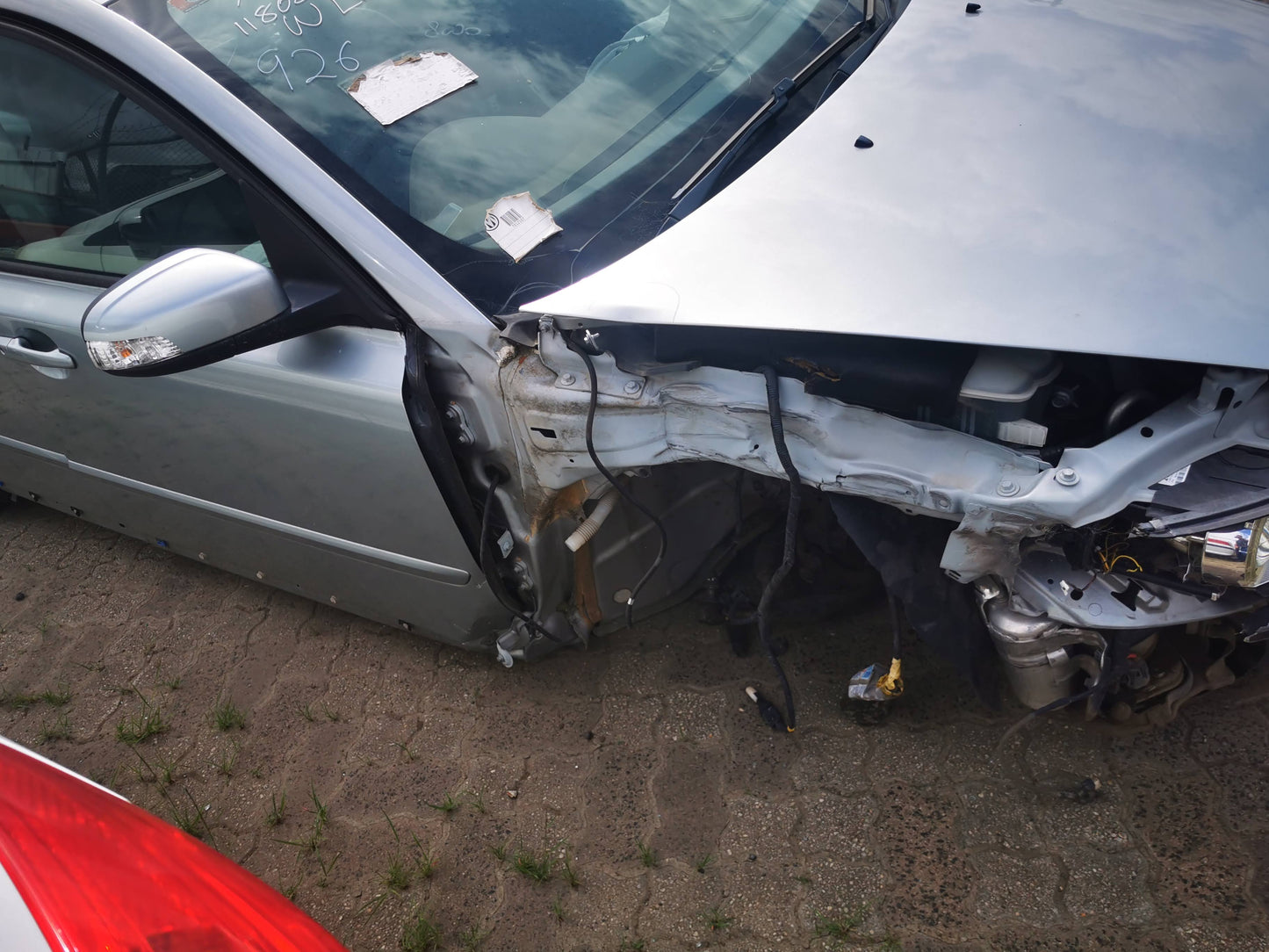 2008 VOLVO V50 T5, LARGE BLINKER TYPE, 06/04-12/08 31278736 RIGHT DOOR MIRROR