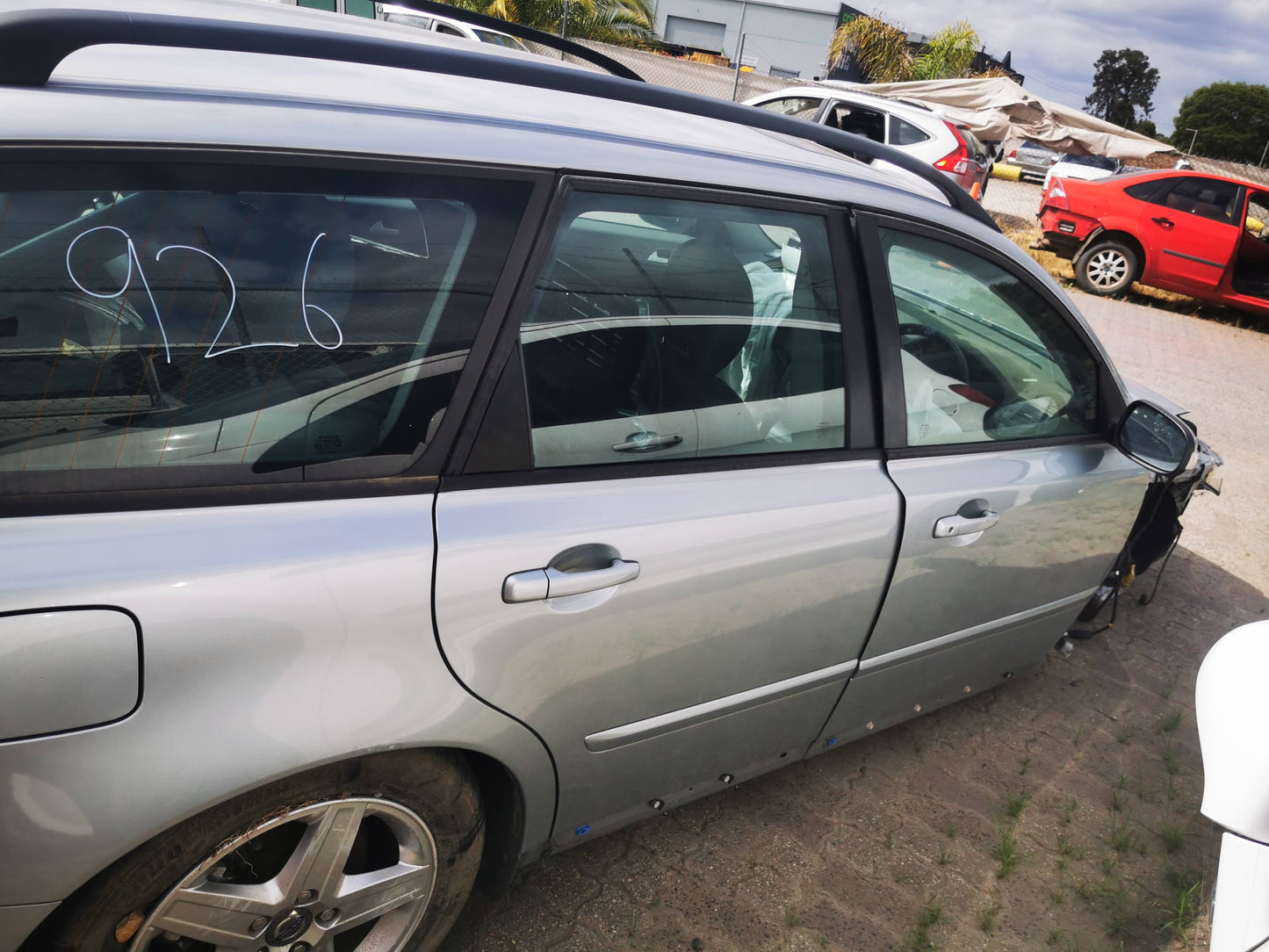 2008 VOLVO V50 T5, LARGE BLINKER TYPE, 06/04-12/08 31278736 RIGHT DOOR MIRROR