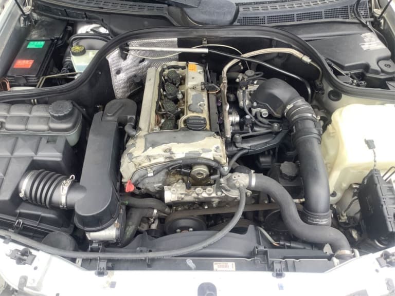 2000 MERCEDES CLK C208/A208, HALOGEN TYPE, 10/97-05/03   LEFT HEADLAMP