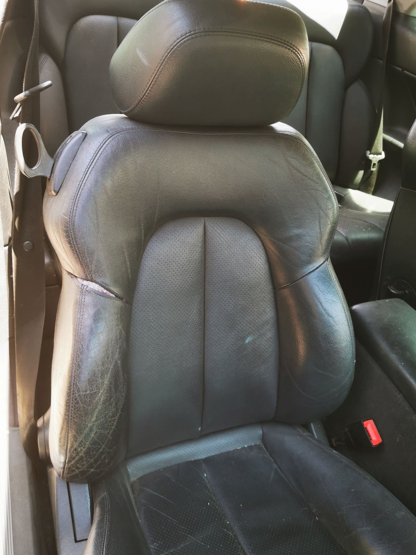 2000 MERCEDES CLK C208/A208, HALOGEN TYPE, 10/97-05/03   LEFT HEADLAMP