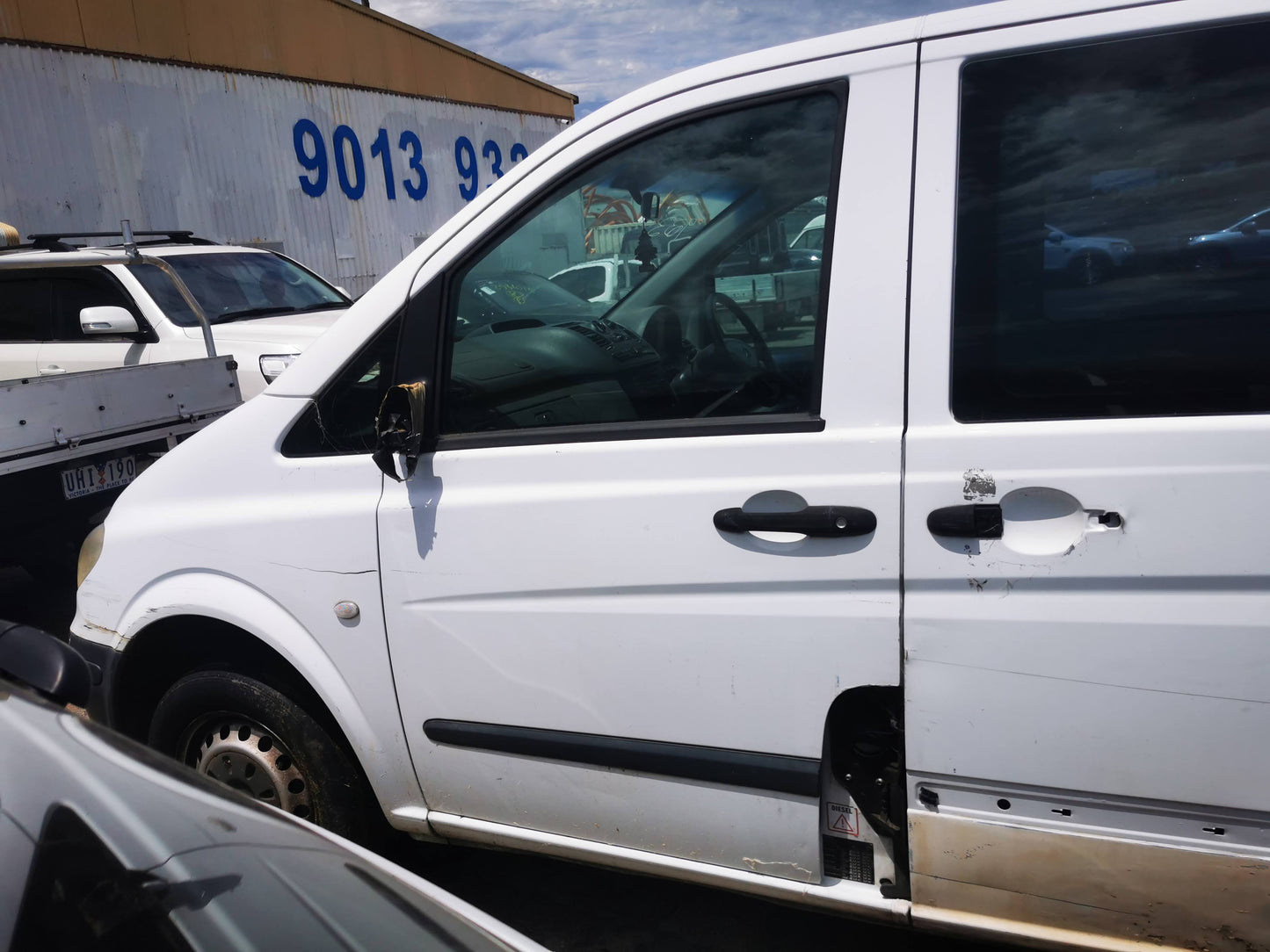 2006 MERCEDES VITO MODULE, 639, 05/04-01/11 A9064460542 AIRBAG MODULE SENSOR