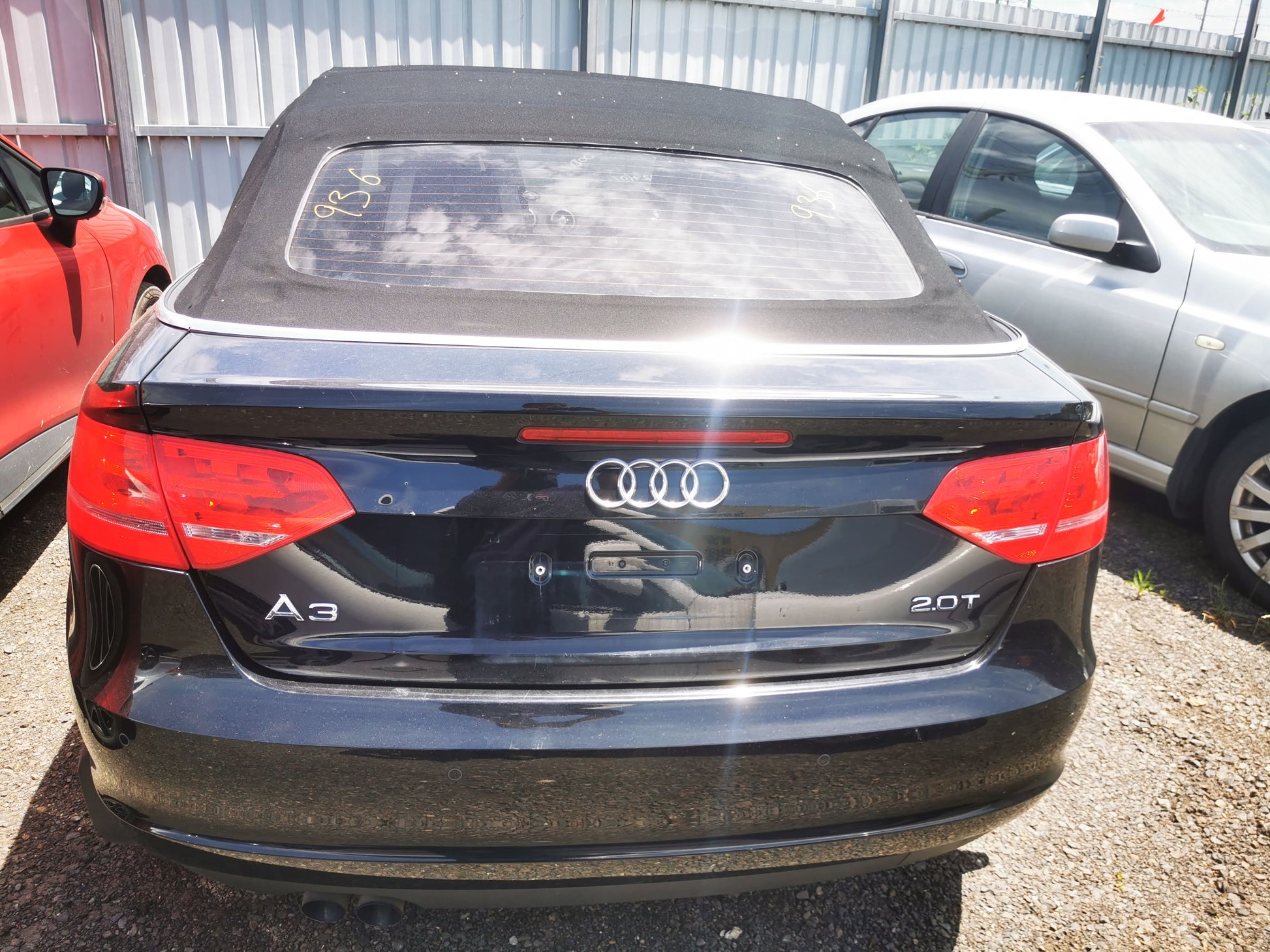 2010 AUDI A3 A3, 8P, CABRIO, 07/08-04/13 8P7945095 LEFT TAILLIGHT