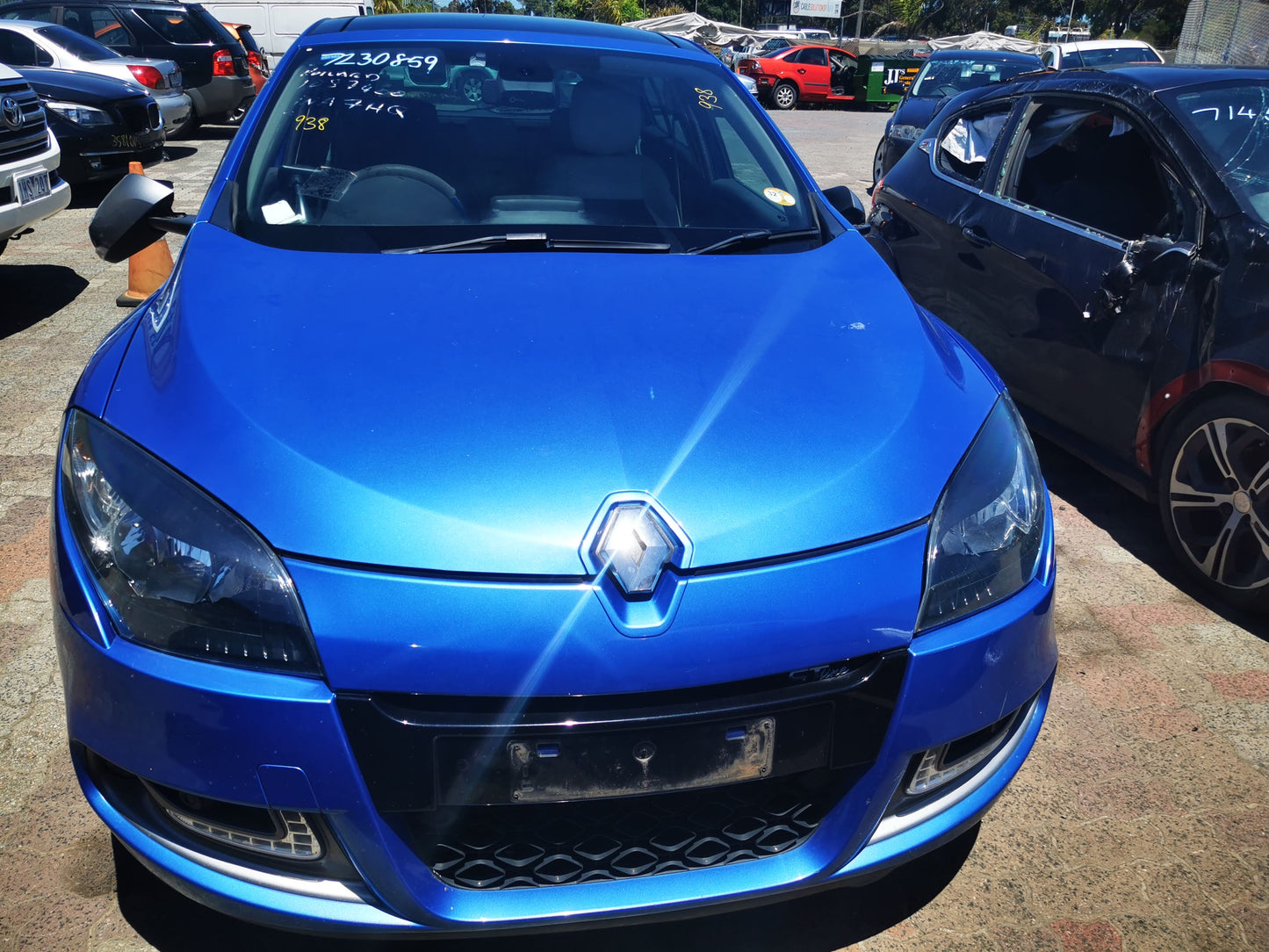 2013 RENAULT MEGANE X32/B95/K95, 5DR HATCH/WAGON, EXPRESSION/PRIVILEGE/DYNAMIQUE, 07/13-06/14 260108719R RIGHT HEADLAMP