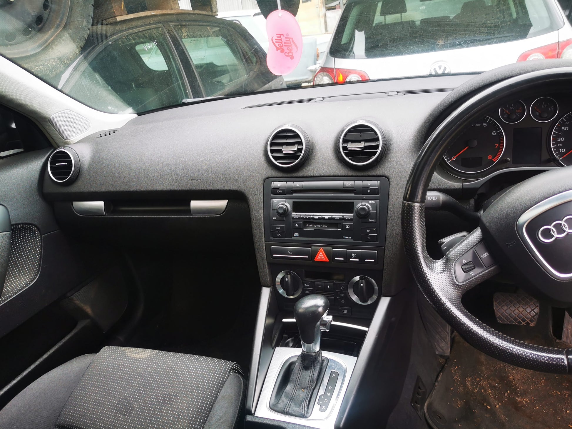 2006 AUDI A3  8P, MOTOR P/N 1K0614517AE, MODULE P/N 1K0907379AC, 06/04-04/13 1K0614517AE ABS PUMP MODULATOR