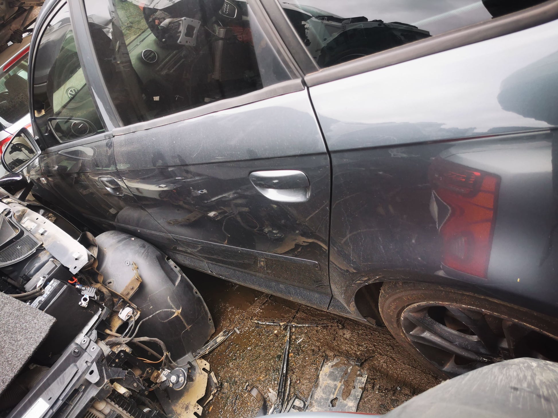 2006 AUDI A3  8P, MOTOR P/N 1K0614517AE, MODULE P/N 1K0907379AC, 06/04-04/13 1K0614517AE ABS PUMP MODULATOR