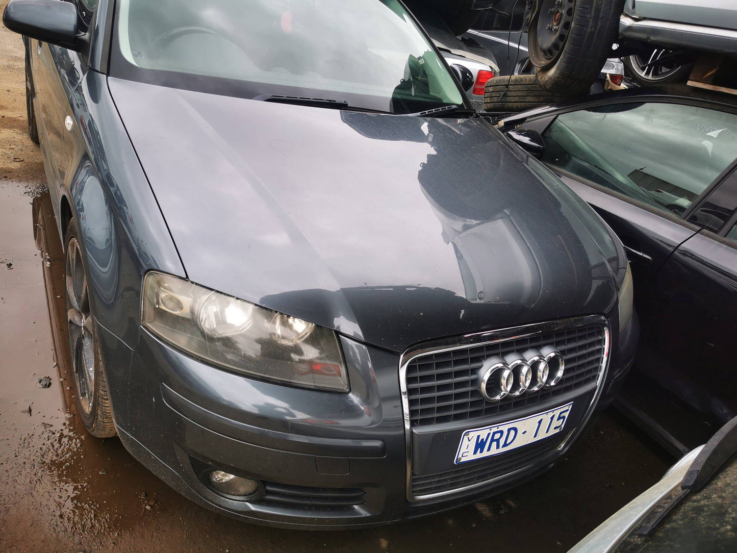 2006 AUDI A3 ENGINE ECU, 2.0, PETROL, AUTO T/M, HATCH, SEC SET (ECU/IMM/READER/KEY), 8P, 06/04-04/13 8P0997020RX ECU