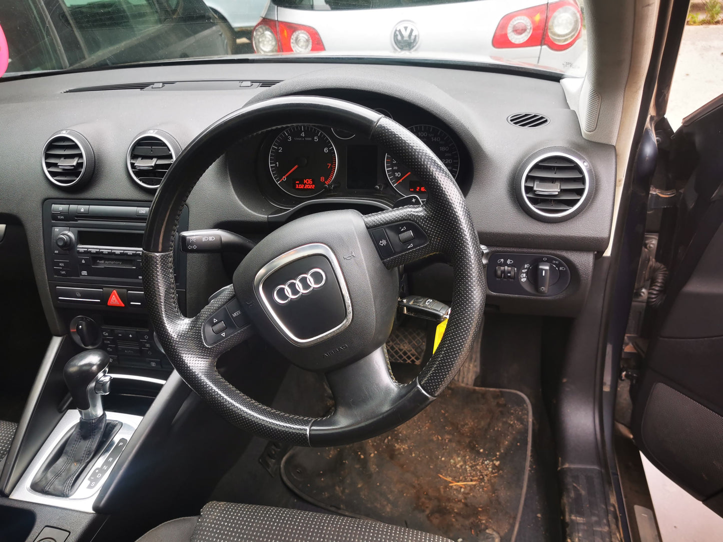 2006 AUDI A3  8P, MOTOR P/N 1K0614517AE, MODULE P/N 1K0907379AC, 06/04-04/13 1K0614517AE ABS PUMP MODULATOR