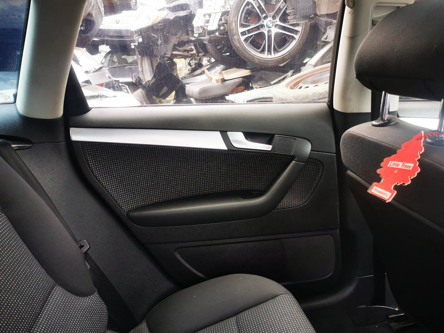 2006 AUDI A3 A3, 8P, 5DR HATCH, NON FOLDING TYPE, 03/04-09/08 8P2858531K LEFT DOOR MIRROR