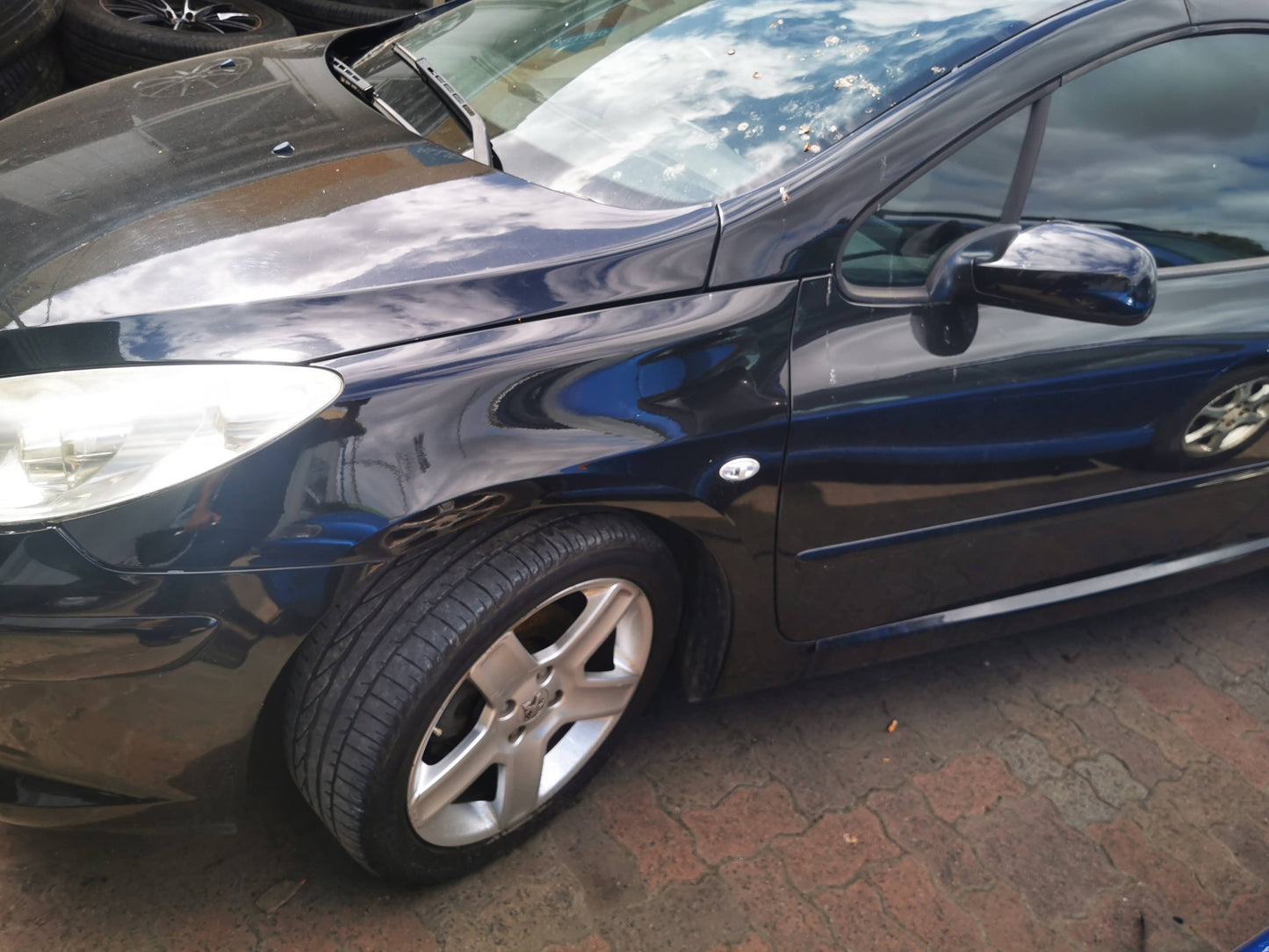 2006 PEUGEOT 307 T6, HATCH/WAGON/CABRIO, 10/05-12/09 7841T2 RIGHT GUARD