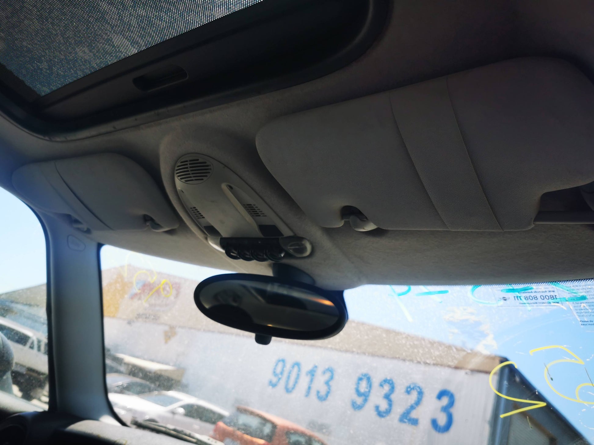 2009 MINI COOPER R55/R56/R57, POWER FOLDING, CARBON COVER, 03/07-05/15 51162755638 RIGHT DOOR MIRROR