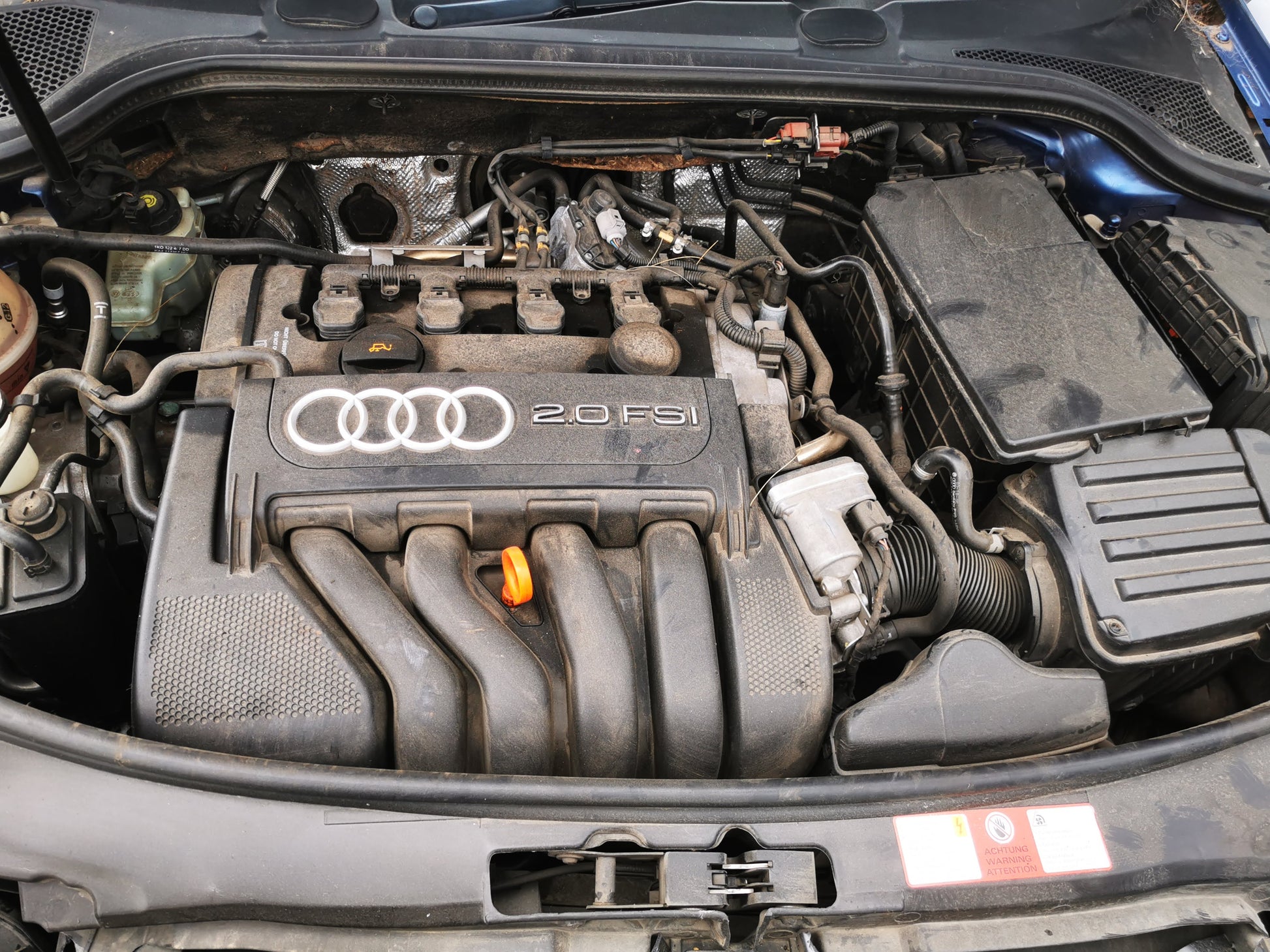 2005 AUDI A3 8P, FRONT, 06/04-02/13 8P0947106 COURTESY LIGHT