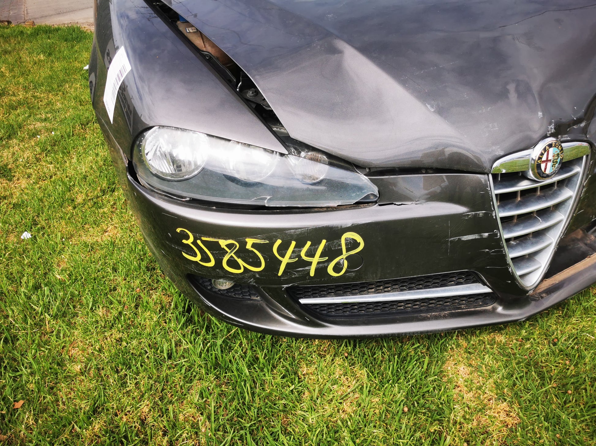 2010 ALFA ROMEO 147 RIGHT FRONT DOOR LOCK, 09/01-12/10 46800415 DOOR BOOT GATE LOCK