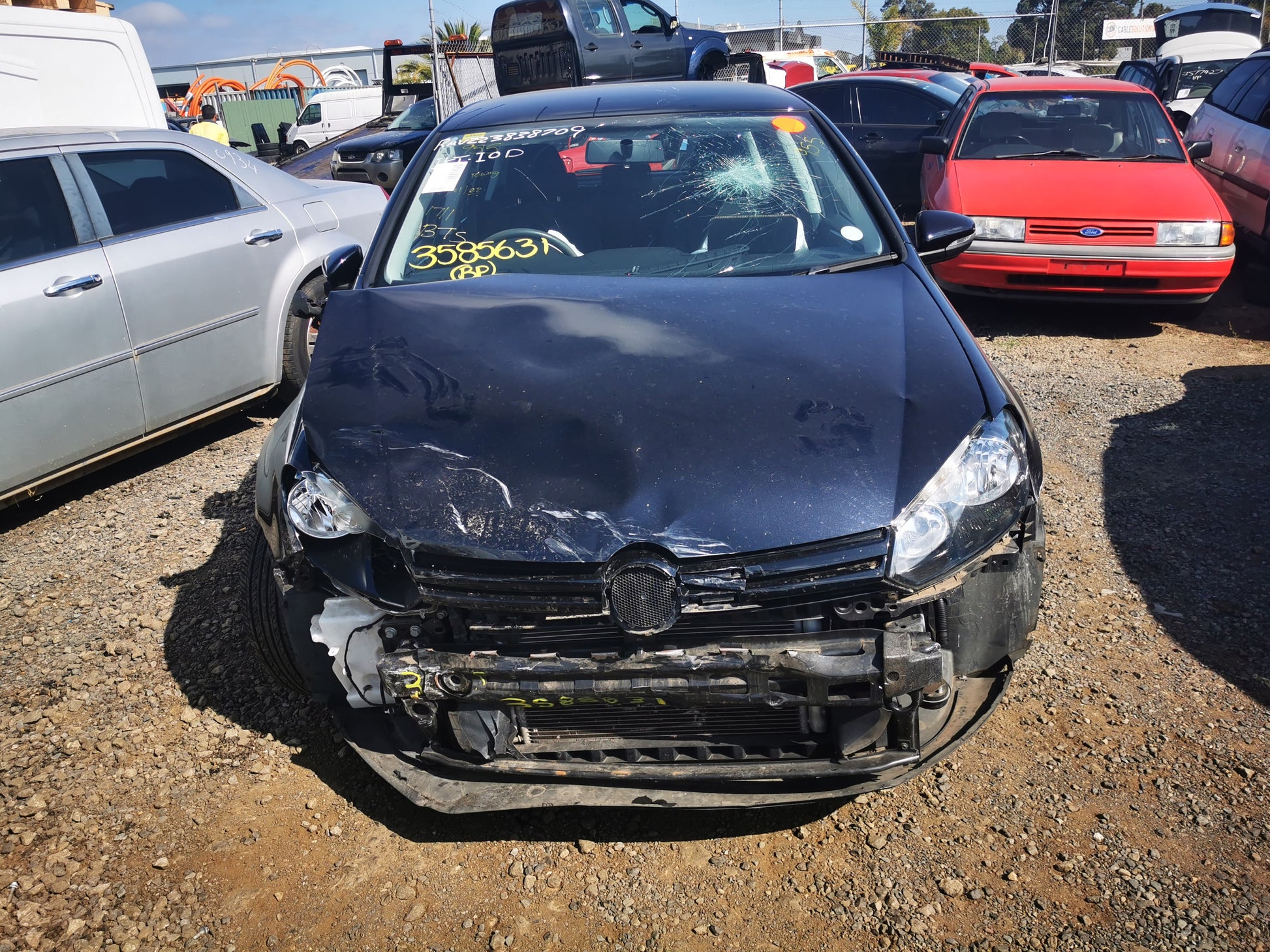 2010 VOLKSWAGEN GOLF DIESEL, 1.6, TURBO, GEN 6, CAYC CODE, 12/08-03/13 03L100032T ENGINE