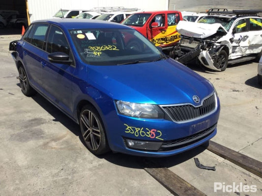 2016 SKODA RAPID STEERING WHEEL, NH, 05/14-12/20 5E0880201A RIGHT AIRBAG