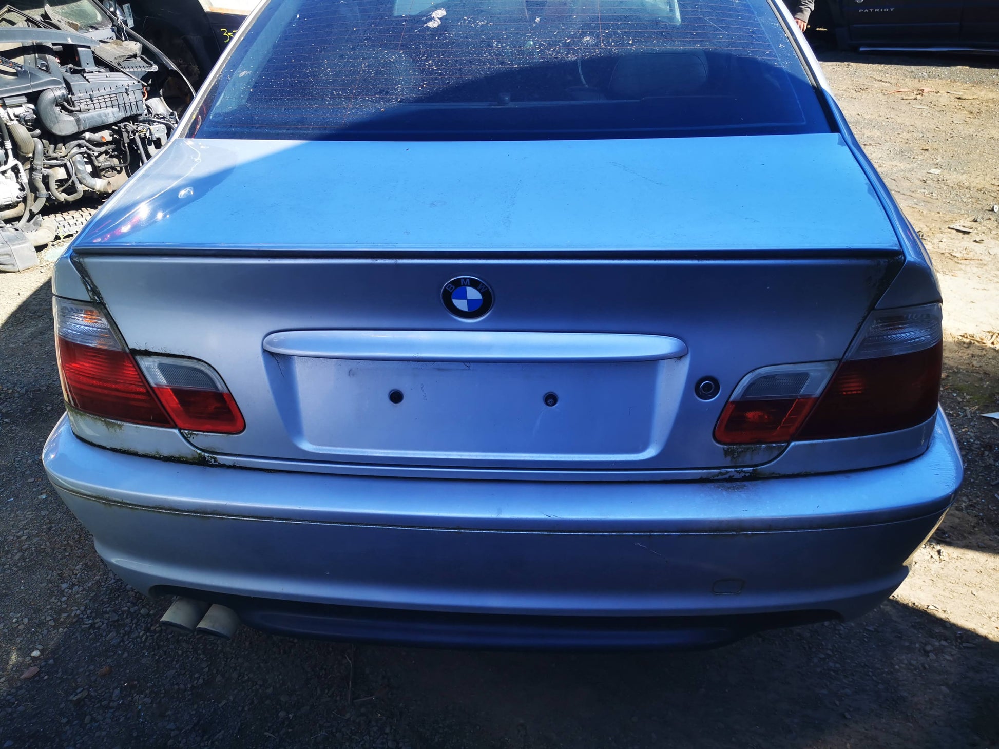 2002 BMW 3 SERIES RIGHT REAR DOOR LOCK, E46, SEDAN, LATE TYPE, 09/00-07/06  DOOR BOOT GATE LOCK