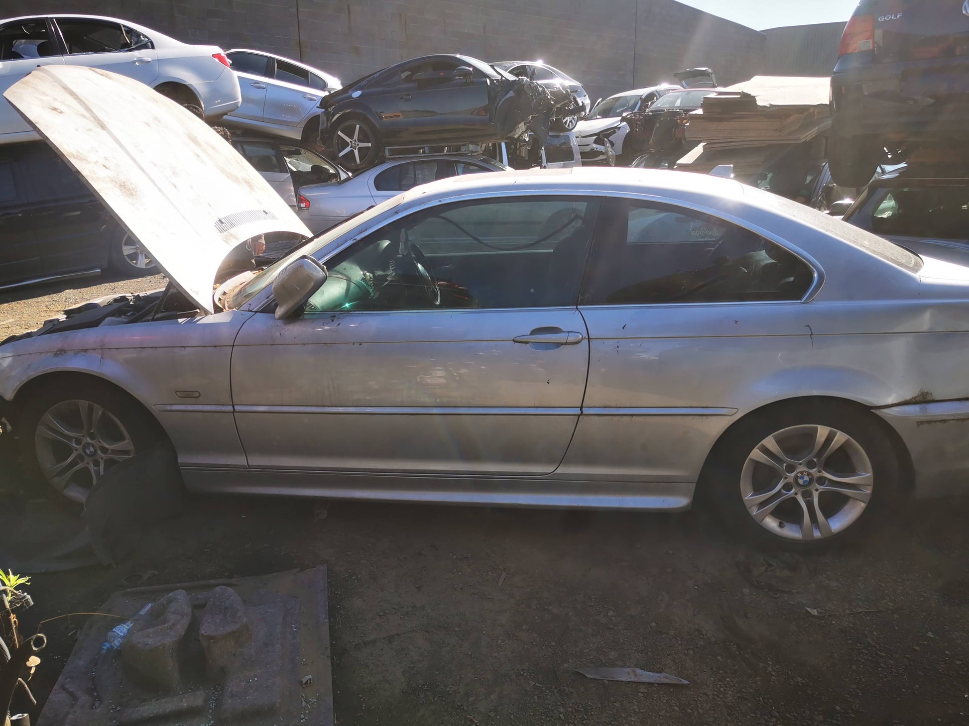 2002 BMW 3 SERIES MANIFOLD-CAT TYPE, 2.5/3.0, M54, PETROL, FRONT, E46, 09/00-07/06 18307518698 CATALYTIC CONVERTER