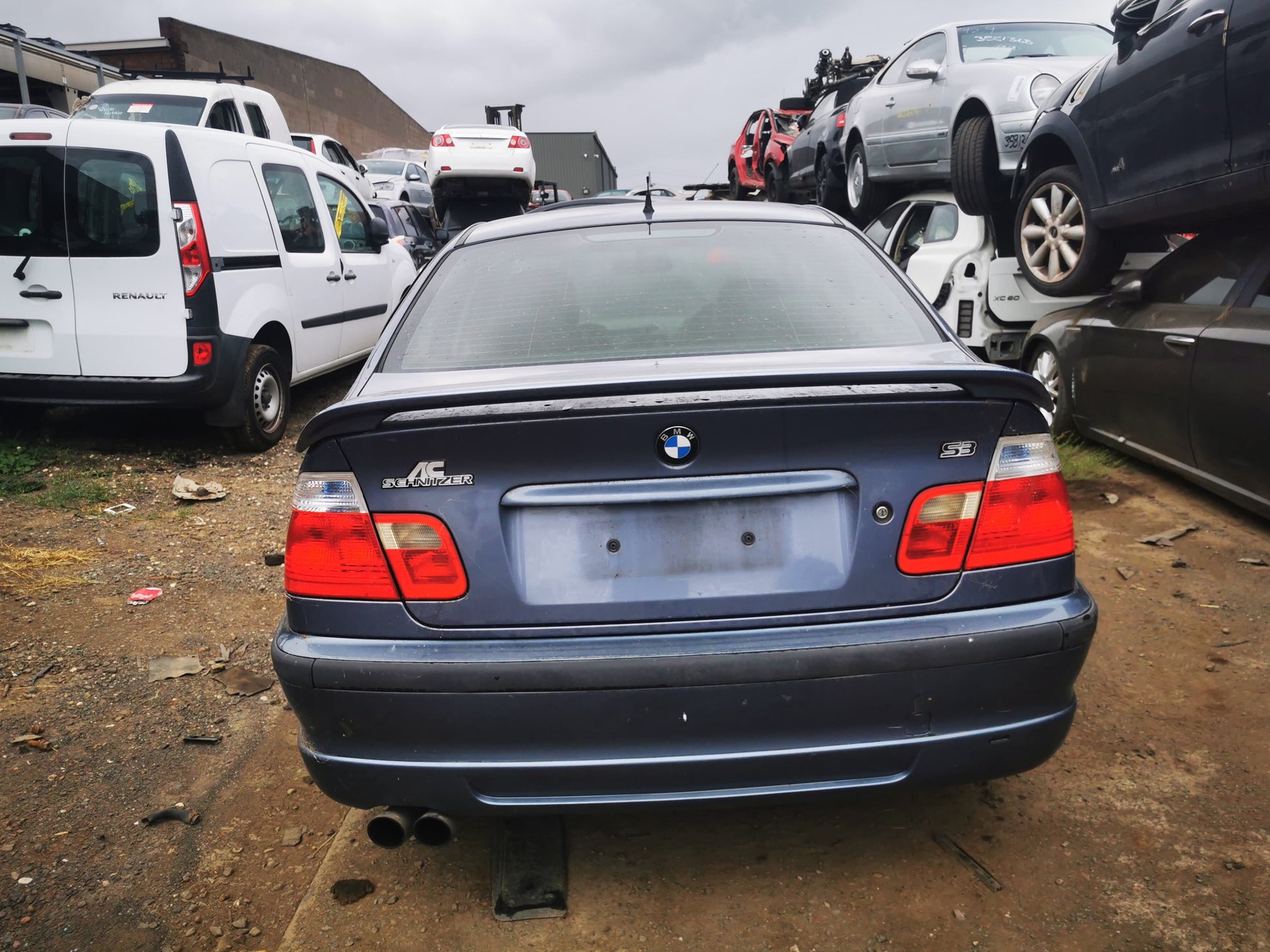2000 BMW 3 SERIES E46, CPE/CAB STANDARD, 09/98-09/01 63126902747 LEFT HEADLAMP