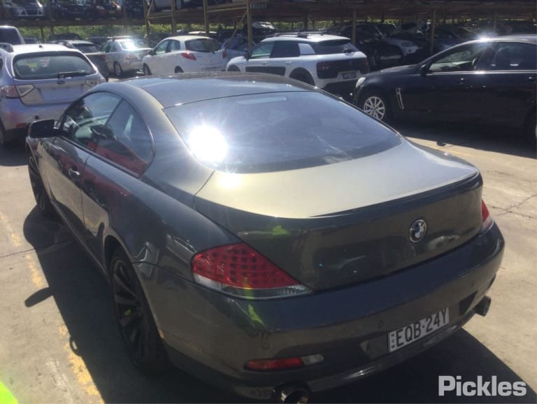 Wrecking 2007 BMW 6 SERIES for Used Parts BM0973